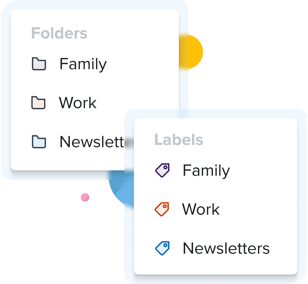 A decorative image showing examples of email addresses with custom domains, including: you@yourcompany.com, ed@yourcompany.com, hannah@yourcompany.com, sales@yourcompany.com