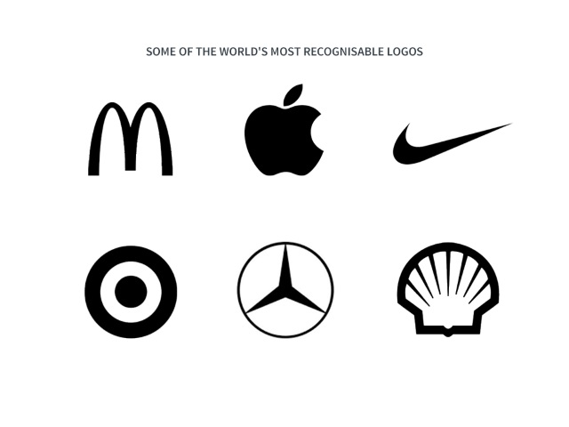 recognisable brand logos from large companies